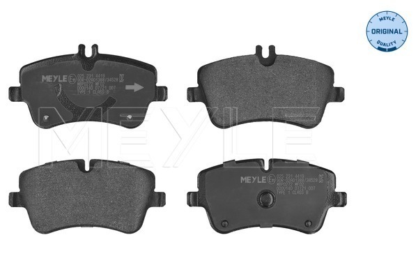 Brake Pad Set, disc brake (025 231 4419)