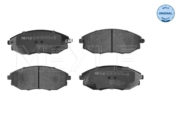Brake Pad Set, disc brake (025 248 6417/W)