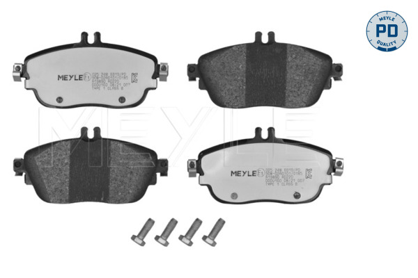 Brake Pad Set, disc brake (025 248 6919/PD)