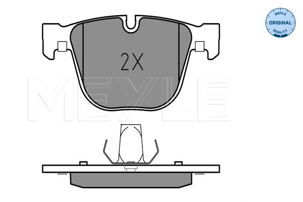 Brake Pad Set, disc brake (025 237 3116)