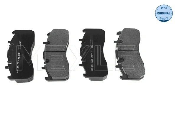 Brake Pad Set, disc brake (025 291 7329)