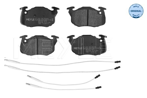 Brake Pad Set, disc brake (025 209 0618/W)