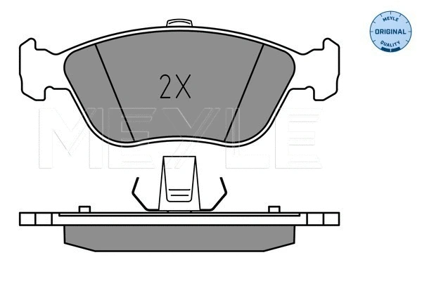 Brake Pad Set, disc brake (025 214 9219)