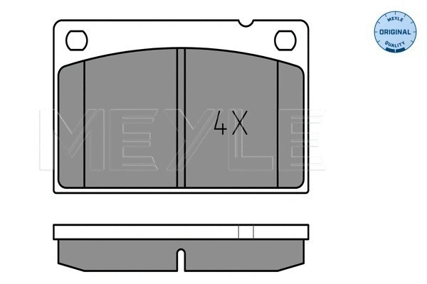 Brake Pad Set, disc brake (025 201 5316)
