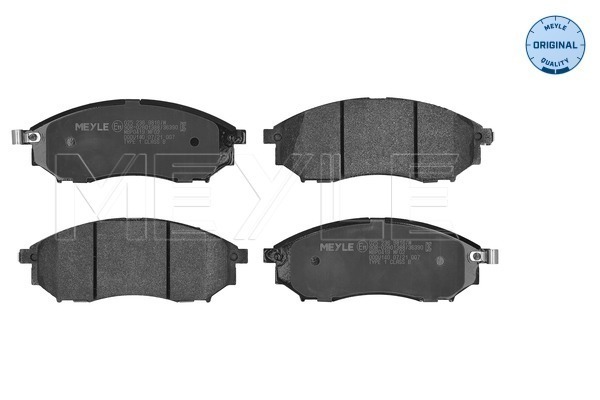 Brake Pad Set, disc brake (025 236 9816/W)