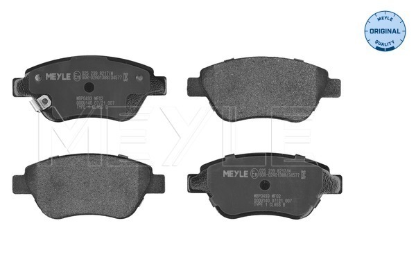 Brake Pad Set, disc brake (025 239 8217/W)