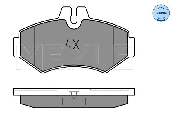 Brake Pad Set, disc brake (025 230 2118)