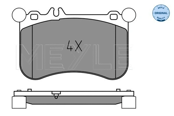 Brake Pad Set, disc brake (025 252 1917)