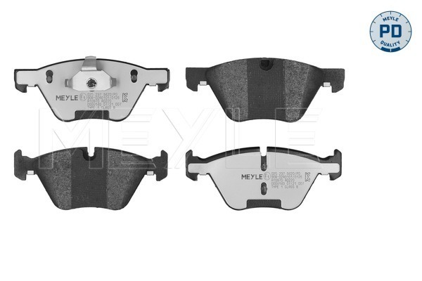 Brake Pad Set, disc brake (025 237 9420/PD)
