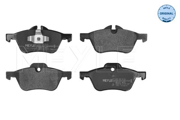 Brake Pad Set, disc brake (025 232 8118)