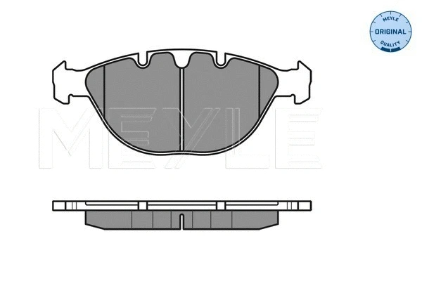 Brake Pad Set, disc brake (025 234 4821)