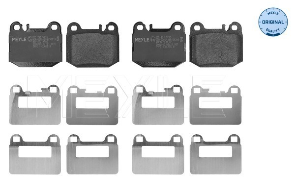 Brake Pad Set, disc brake (025 231 5715)