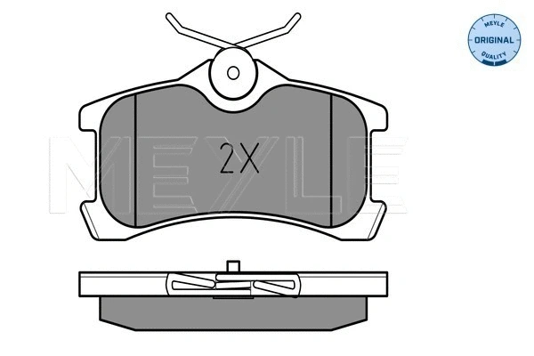 Brake Pad Set, disc brake (025 240 1314/W)