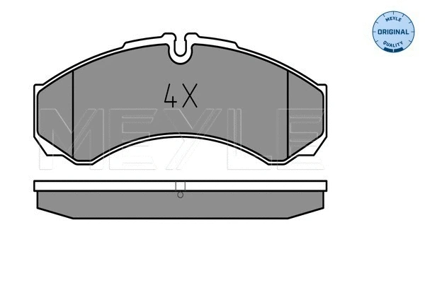 Brake Pad Set, disc brake (025 291 2120)