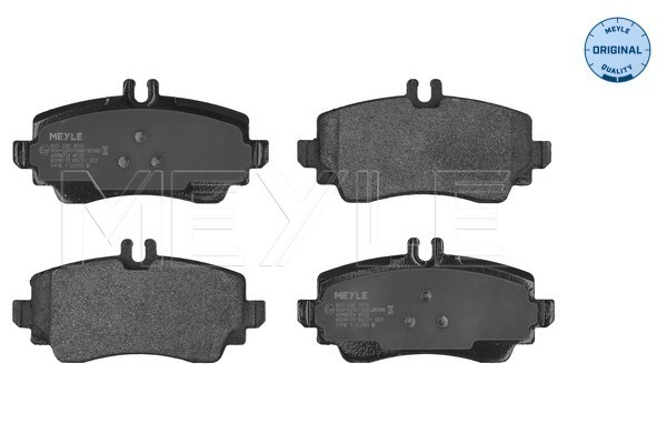 Brake Pad Set, disc brake (025 230 7016)