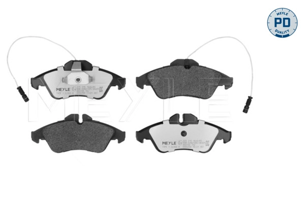 Brake Pad Set, disc brake (025 215 7620/PD)