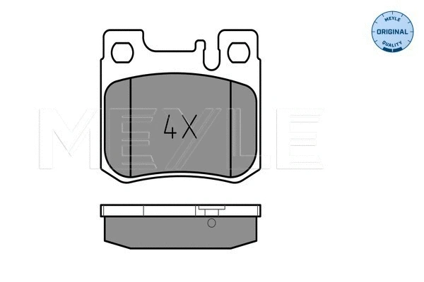 Brake Pad Set, disc brake (025 213 0115)