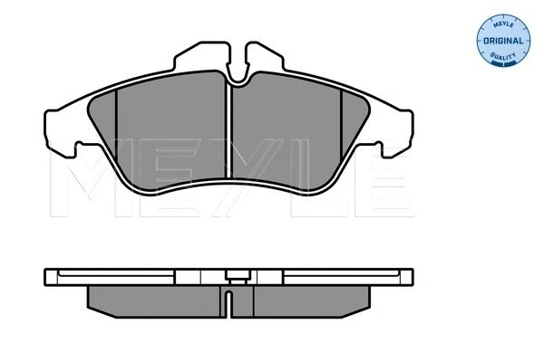 Brake Pad Set, disc brake (025 239 9020)