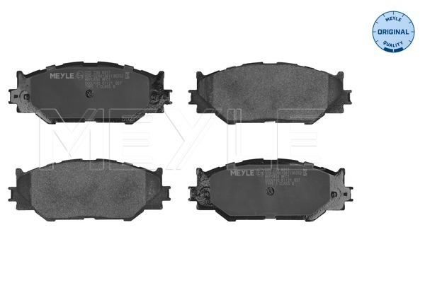 Brake Pad Set, disc brake (025 239 8317)