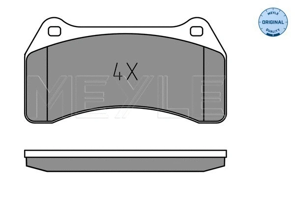 Brake Pad Set, disc brake (025 234 8916)