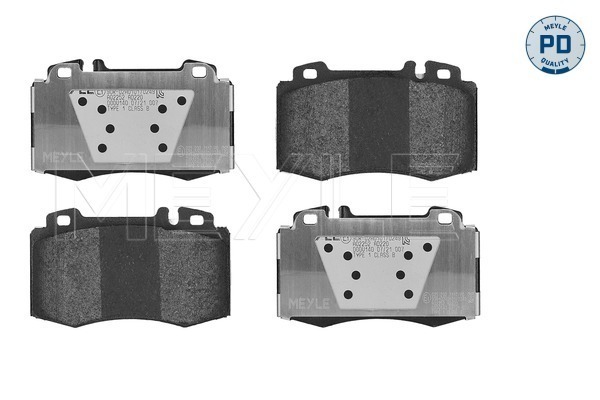 Brake Pad Set, disc brake (025 232 7117/PD)