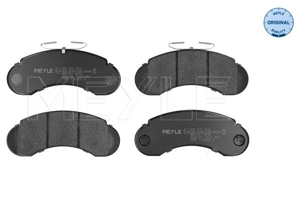Brake Pad Set, disc brake (025 215 7314)