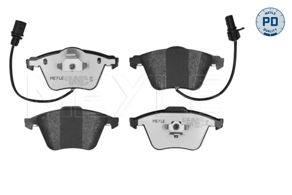 Brake Pad Set, disc brake (025 239 5020/PD)