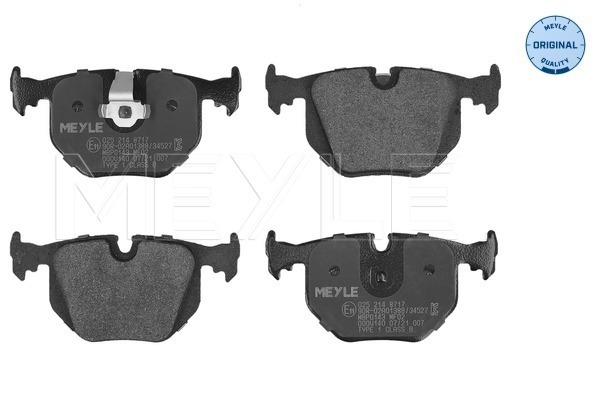 Brake Pad Set, disc brake (025 214 8717)