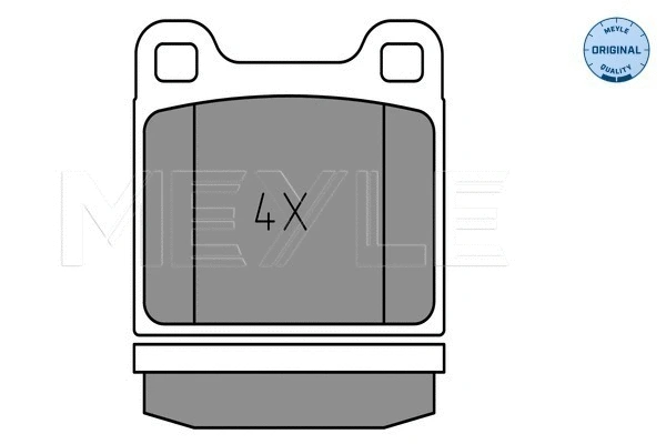 Brake Pad Set, disc brake (025 202 2815)