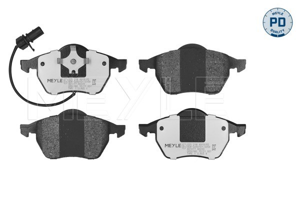 Brake Pad Set, disc brake (025 218 4919/PD)
