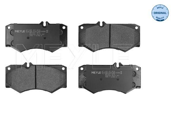 Brake Pad Set, disc brake (025 207 8418)