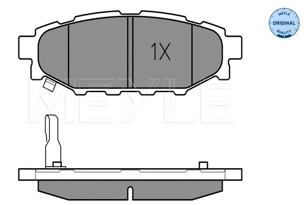 Brake Pad Set, disc brake (025 242 7114/W)