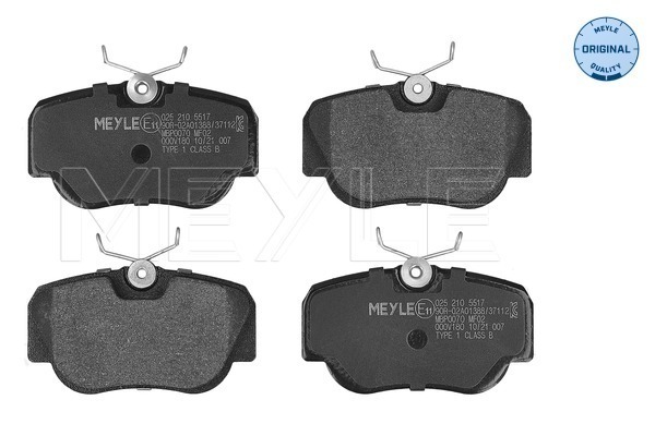 Brake Pad Set, disc brake (025 210 5517)