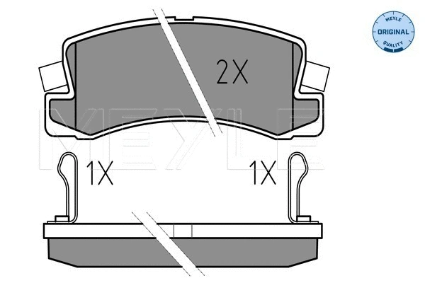 Brake Pad Set, disc brake (025 218 3315/W)