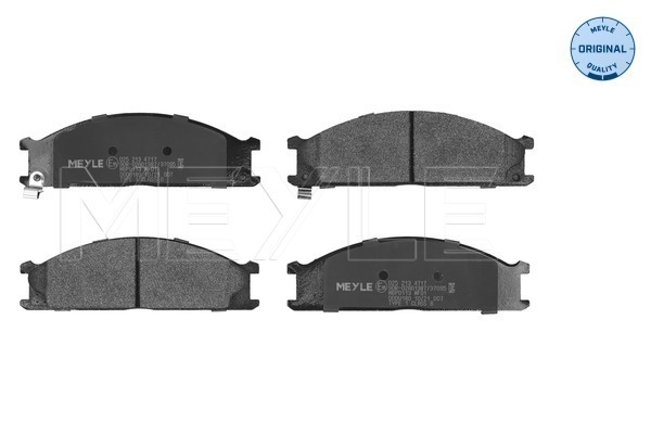 Brake Pad Set, disc brake (025 213 4717)