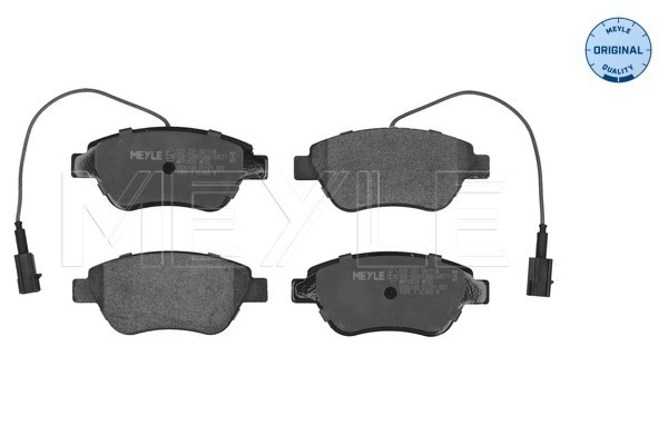 Brake Pad Set, disc brake (025 237 0617/W)