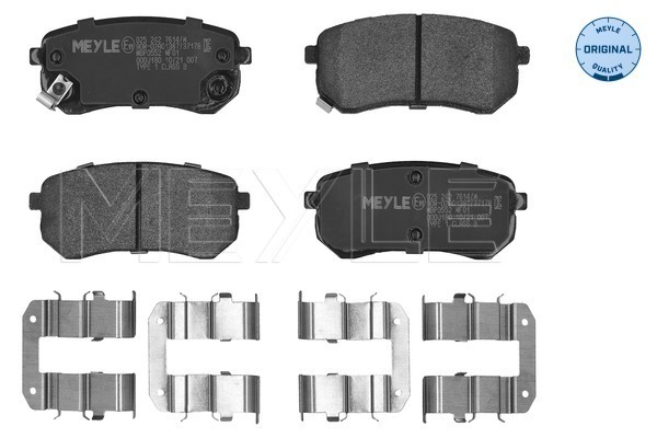 Brake Pad Set, disc brake (025 242 7614/W)