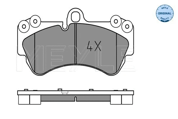Brake Pad Set, disc brake (025 236 9217)