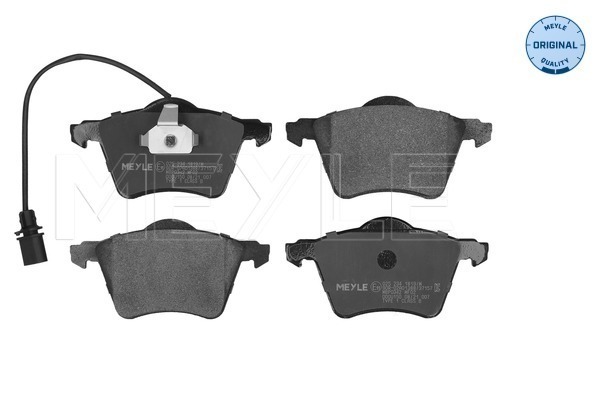 Brake Pad Set, disc brake (025 234 1819/W)