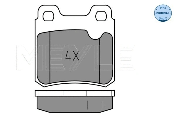 Brake Pad Set, disc brake (025 211 4015)