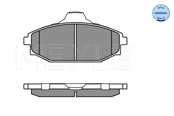 Brake Pad Set, disc brake (025 235 1816/W)