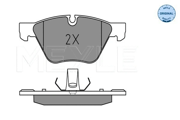 Brake Pad Set, disc brake (025 246 9719)