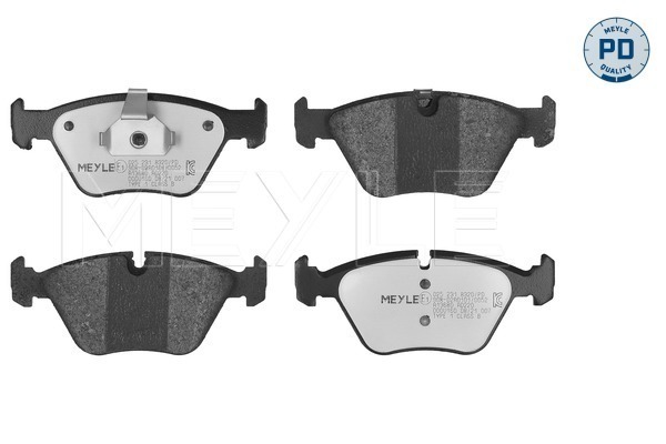Brake Pad Set, disc brake (025 231 8320/PD)
