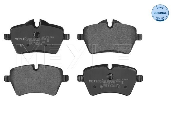 Brake Pad Set, disc brake (025 239 8418)