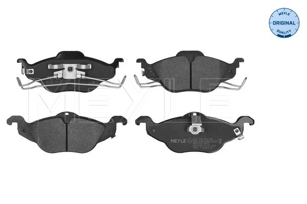 Brake Pad Set, disc brake (025 230 6317/W)