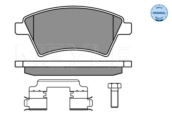 Brake Pad Set, disc brake (025 243 9116/W)