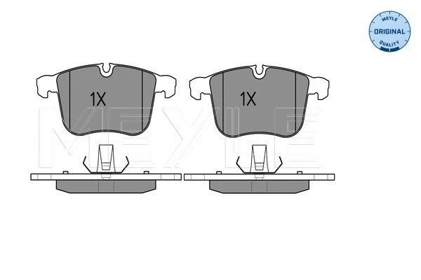 Brake Pad Set, disc brake (025 234 0419)
