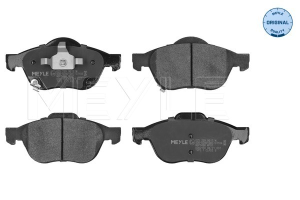 Brake Pad Set, disc brake (025 239 9617/W)
