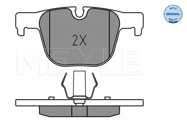 Brake Pad Set, disc brake (025 255 1417)