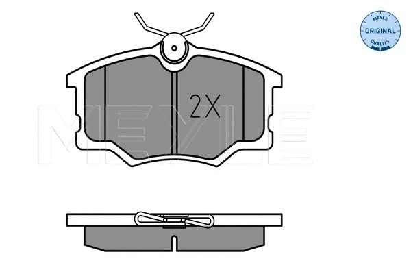 Brake Pad Set, disc brake (025 235 4616)